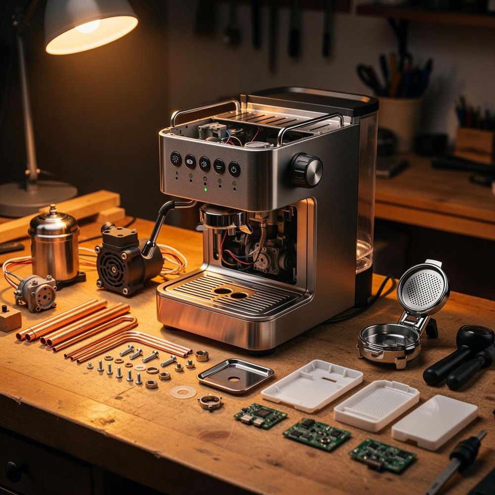 Ремонт и обслуживание кофемашин в Казани